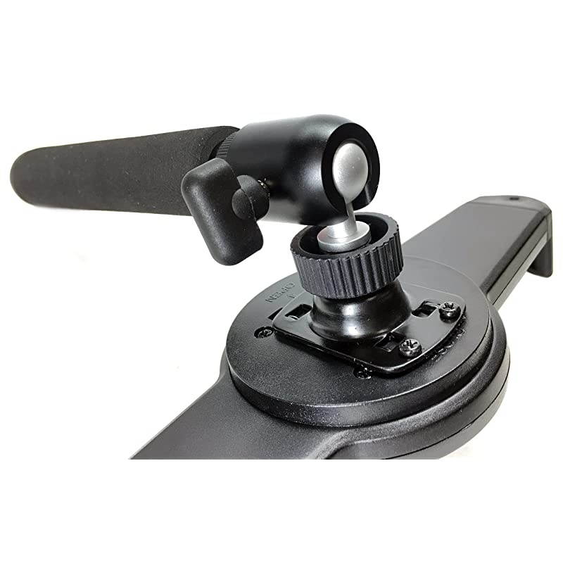 G10 Pro Large Universal iPad Pro Tablet Tripod Mount + Camera Tripod Adapter Hand-Held Monopod w/ 360&deg; Swivel Mini Ball Head - Works with Case - Compatible with iPad Pro and Other 9-13" Tablets