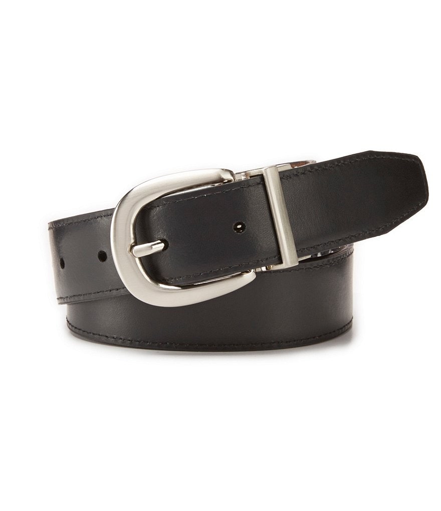 Class Club Boys Stretch Reversible Leather Belt