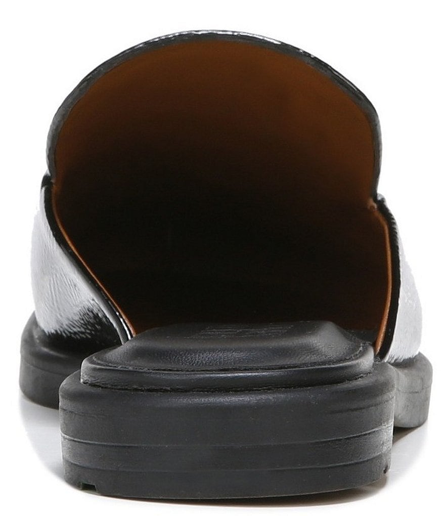 Franco Sarto Boccaslide Crinkle Patent Mules