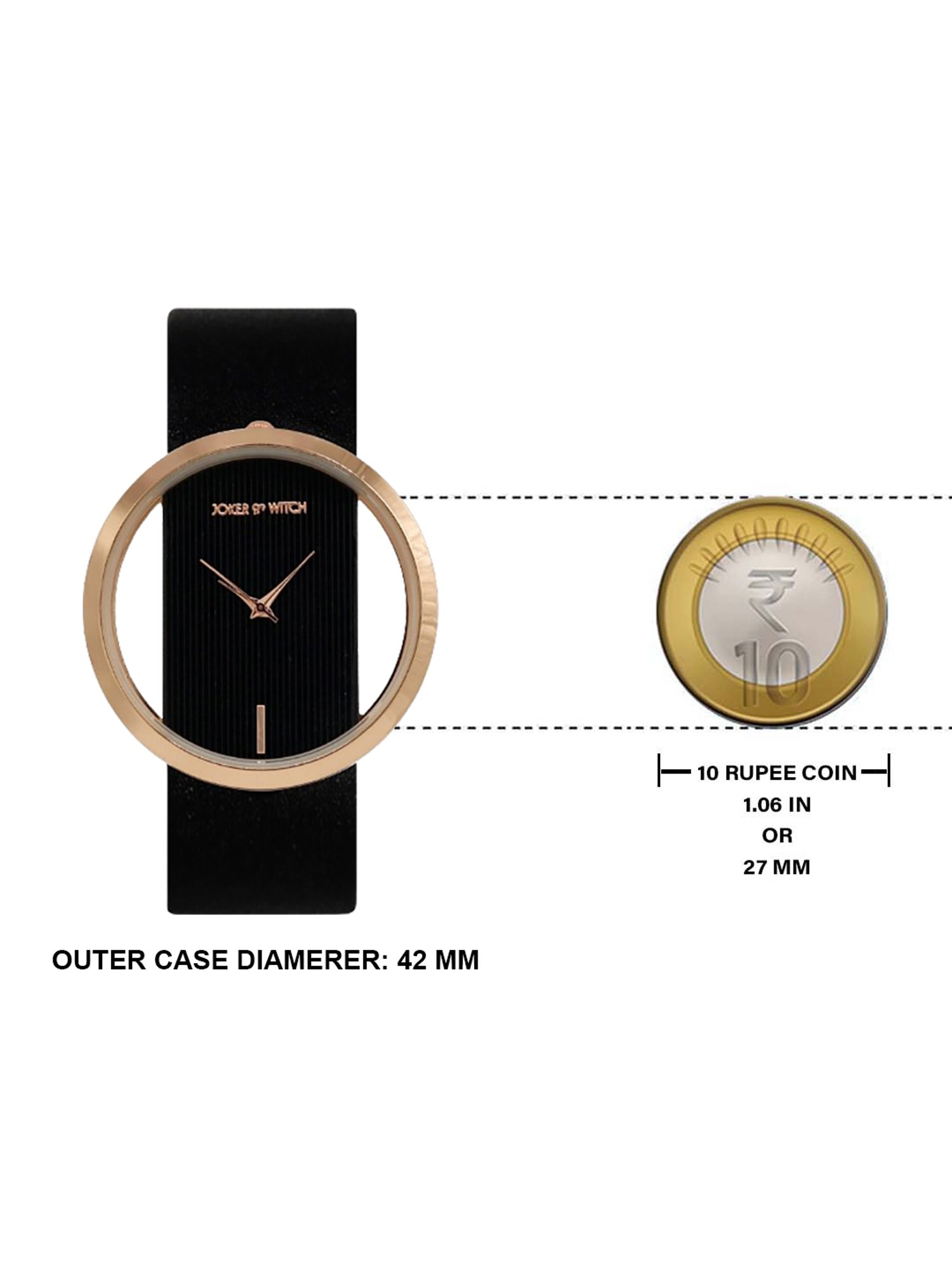 Joker & WItch JWBS497 Analog Watch for Women With Bracelet