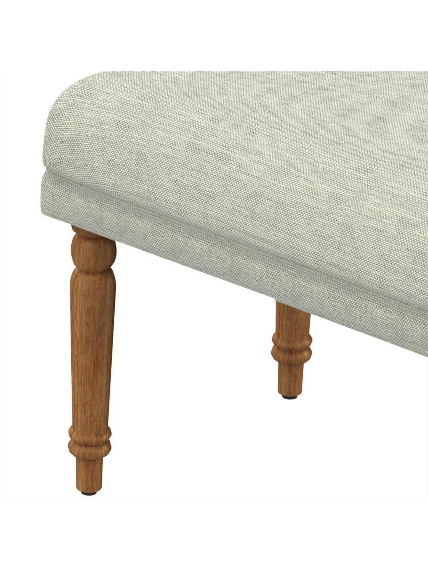 Picardy Vanity Stool Fabric/Antique Pearl - Acme Furniture