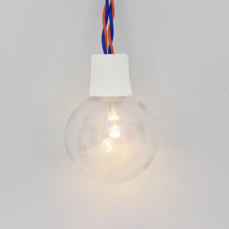 2ct LED String Lights Red/White/Blue Stars - Bullseye's Playground™