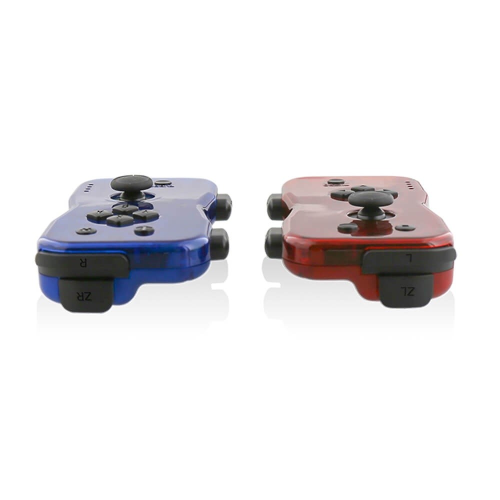 Nyko Dualies ? Pair of Motion Controllers with Included USB Type-C Charging Cable, Joy-Con Alternative for Nintendo Switch Red/Blue