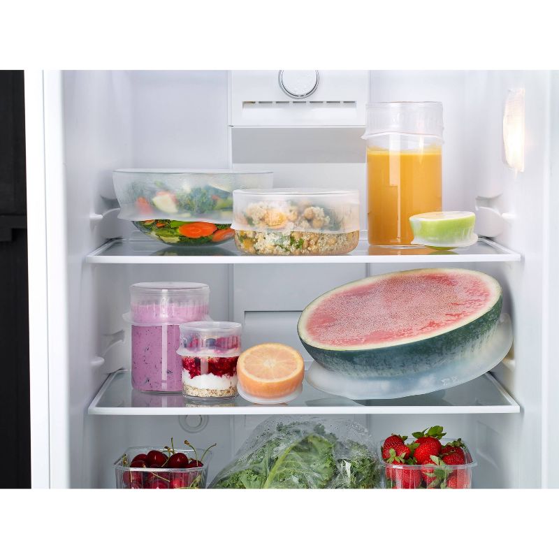 Lekue Set of 3 Reusable Flexible Lids (4.5", 6", 8")