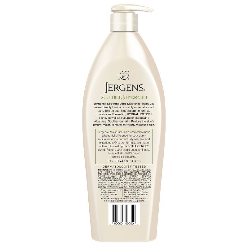 Jergens Soothing Aloe Refreshing Moisturizer - 10oz