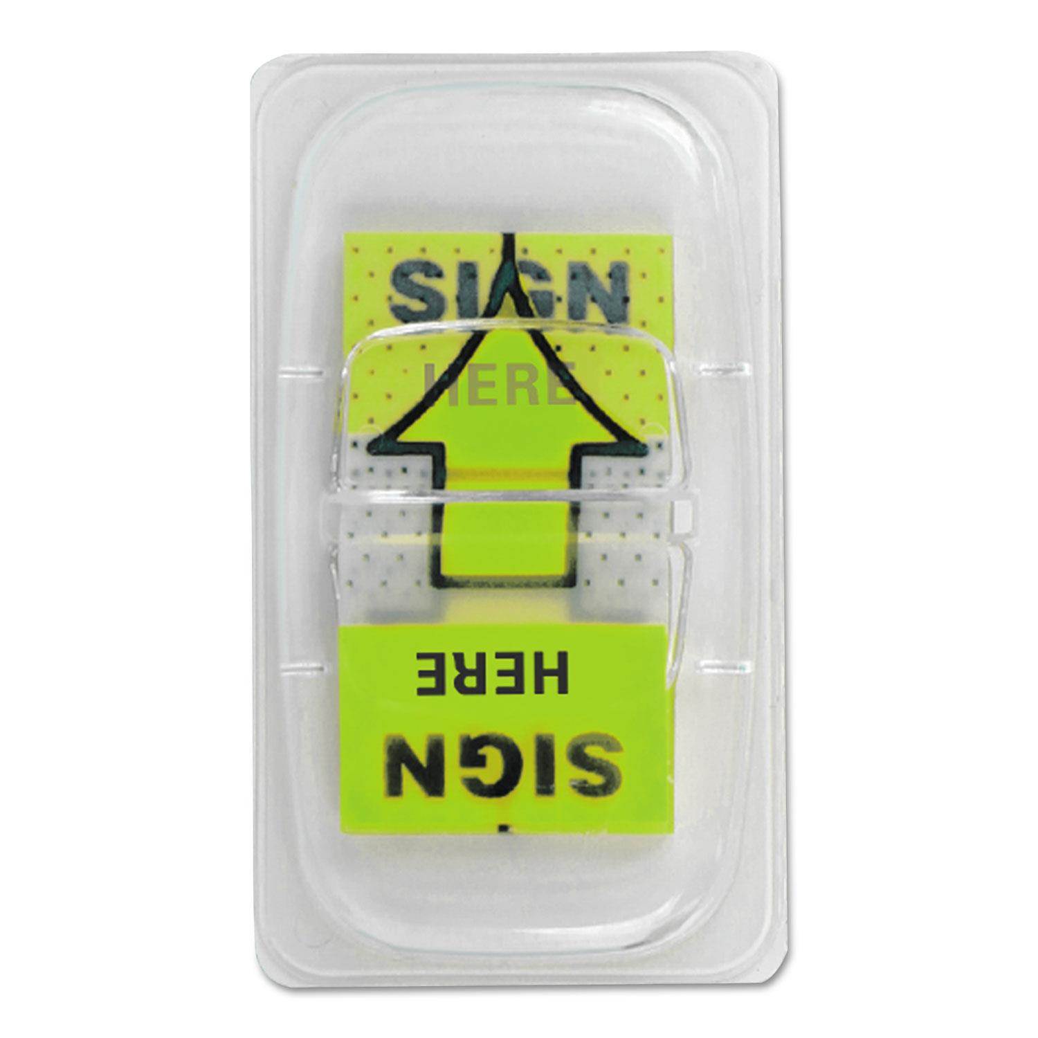 Universal Deluxe Message Arrow Flags "Sign Here" Assorted Colors 120/Pack 99010