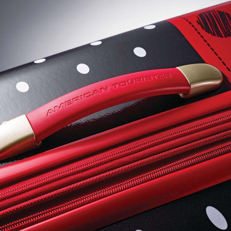 American Tourister 28'' Minnie Mouse Bow Hardside Spinner Suitcase - Red