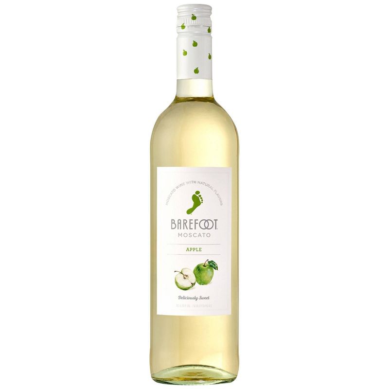 Barefoot Apple Moscato Wine - 750ml Bottle