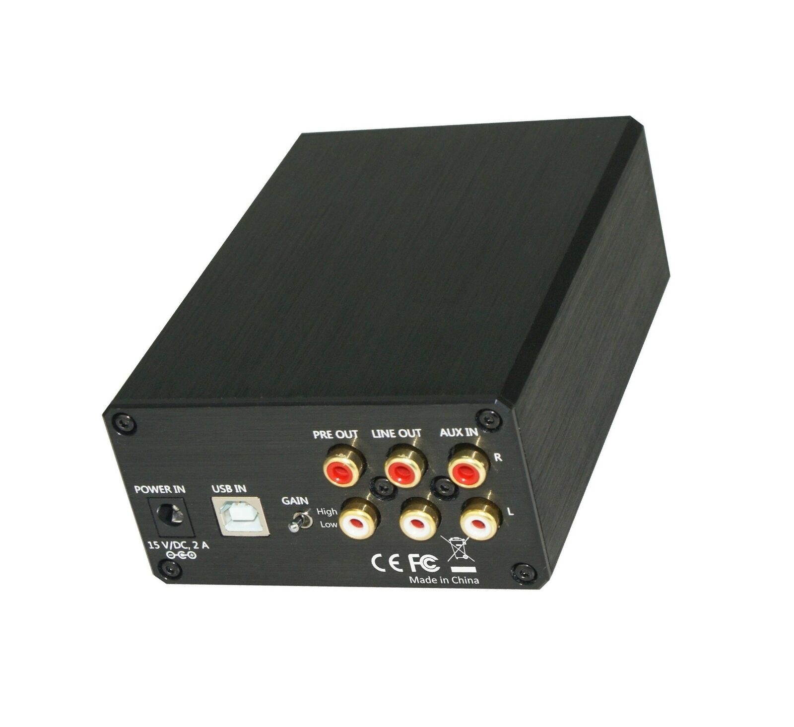 XtremPro Desktop USB DAC Headphone Amplifiers - Black (65003)