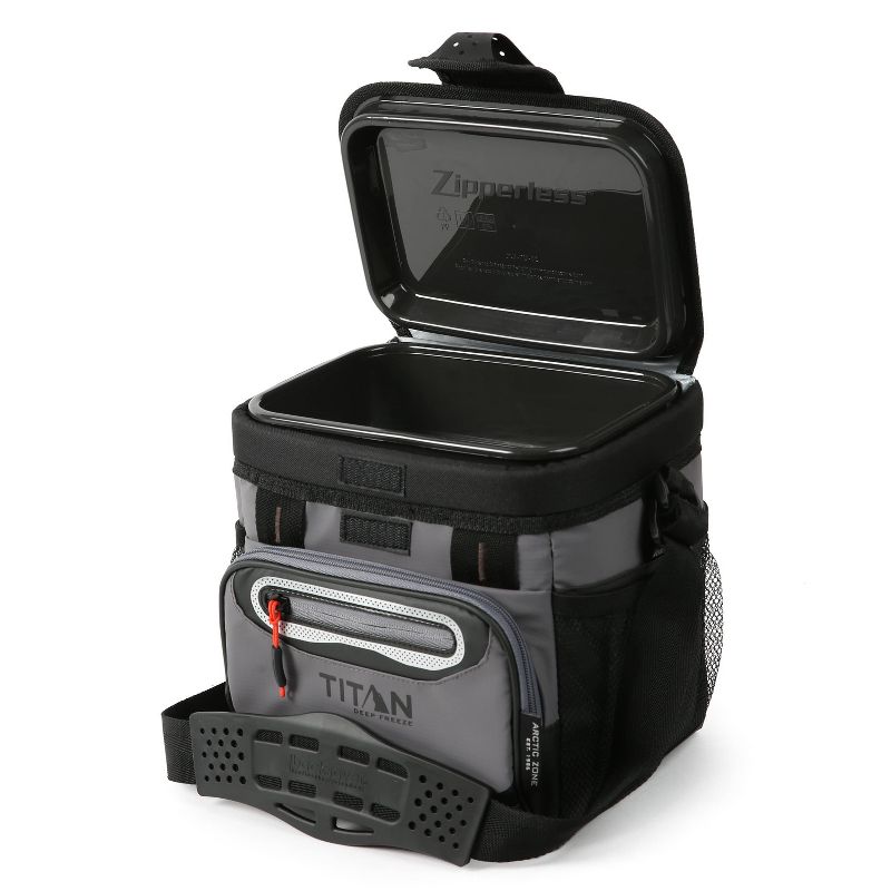 California Innovations Titan Deep Freeze 6qt Zipperless HardBody Cooler - Gray