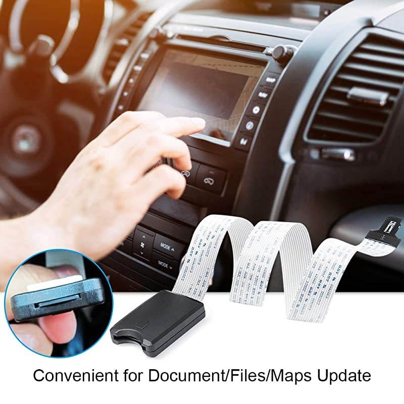 Micro SD to SD Card Extension Cable Adapter TF Flexible Extender SD Card Reader SDRSMMCSDHCMMC Compatible with GPS3D PrinterRaspberry PiTVDVDTF to SD2 Pack