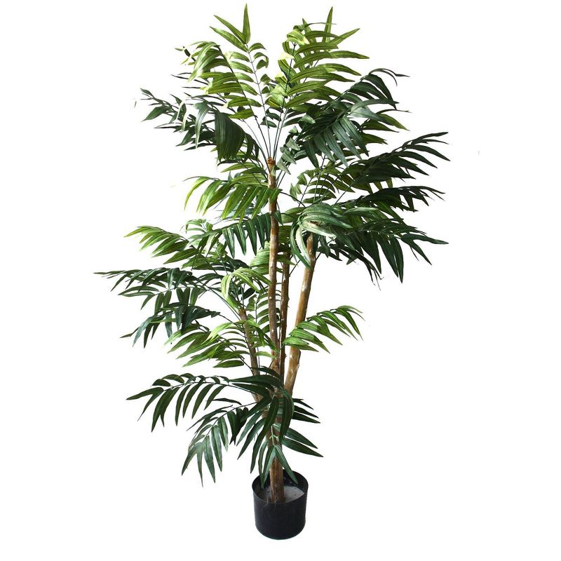 Pure Garden 5ft Tropical Palm Artificial Tree