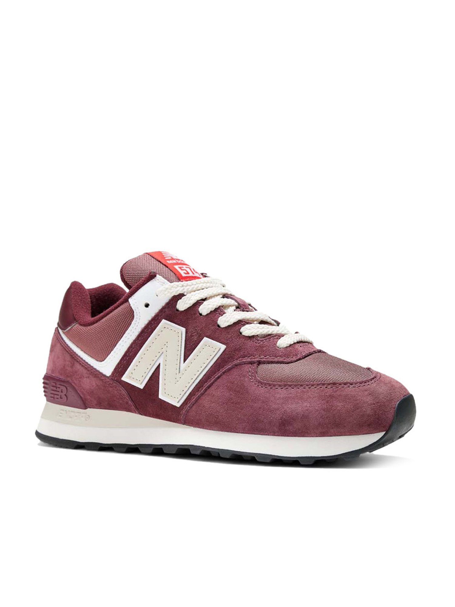 New Balance Men's Maroon Casual Sneakers