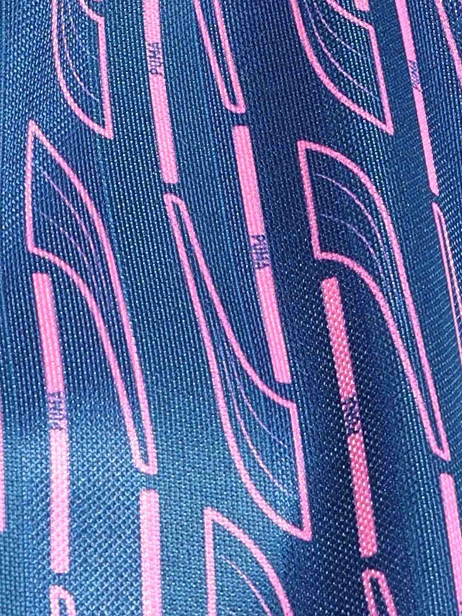 Puma Blue Loose Fit Printed Jersey