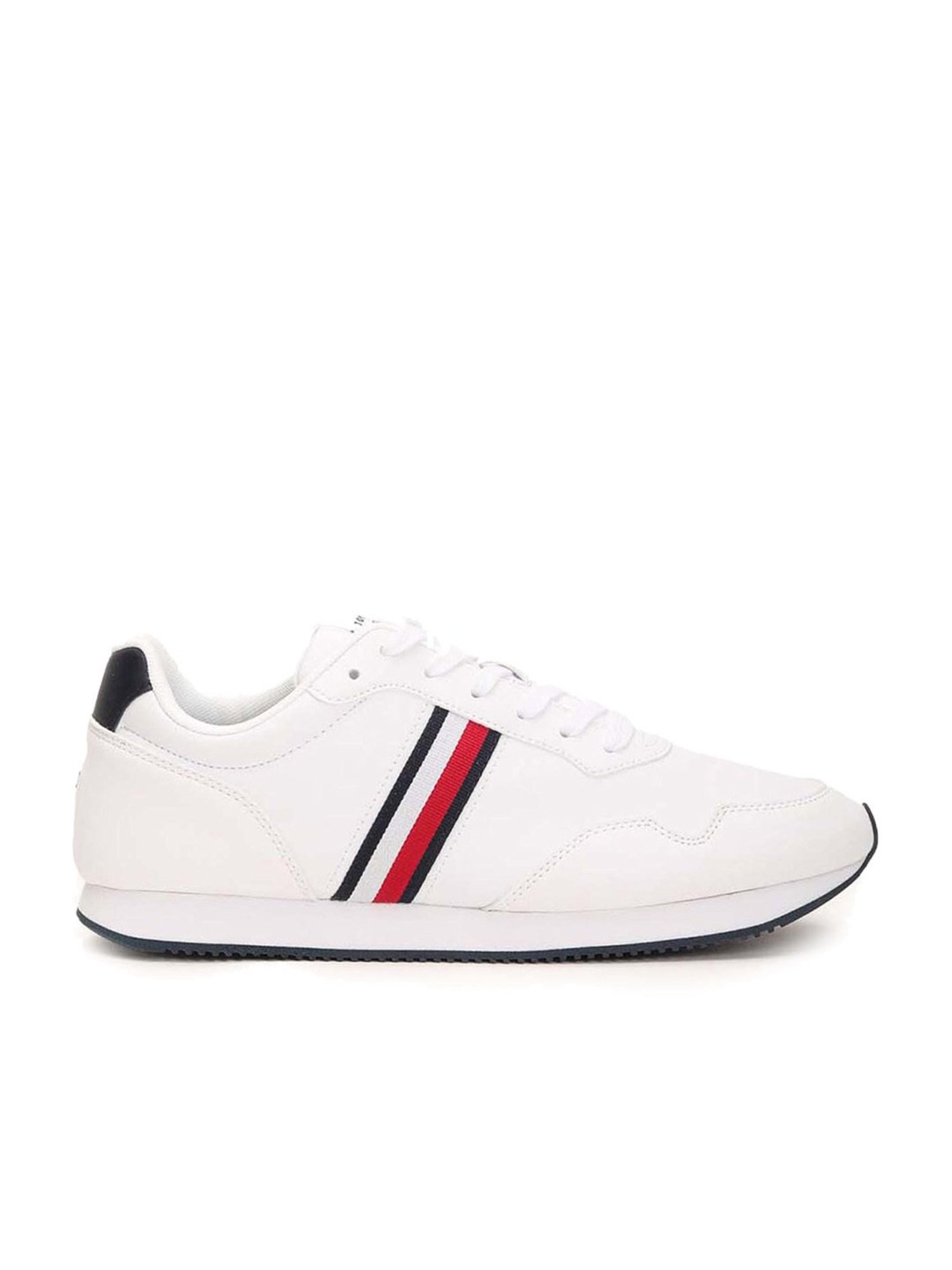 Tommy Hilfiger Men's White Casual Sneakers