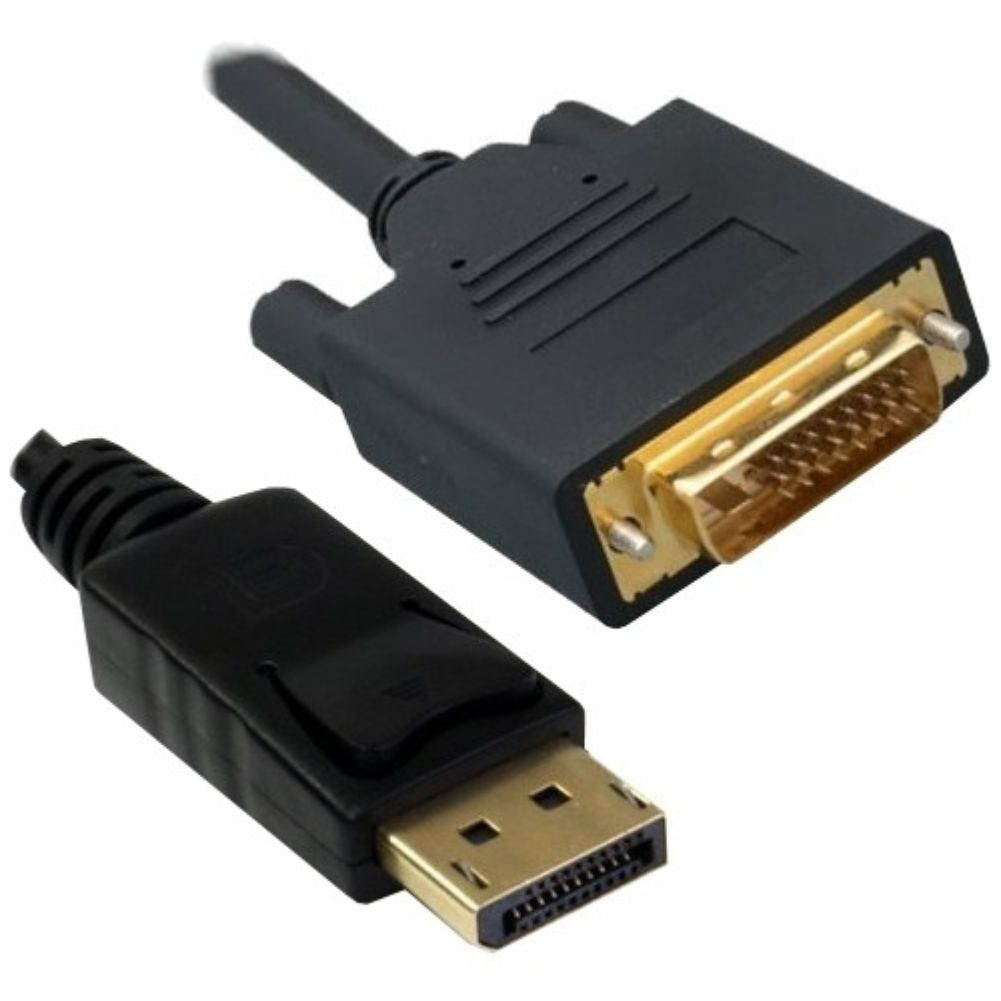 XAVIER PROFESSIONAL CABLE DP-DVI-06-B 6' DisplayPort M to DVI M
