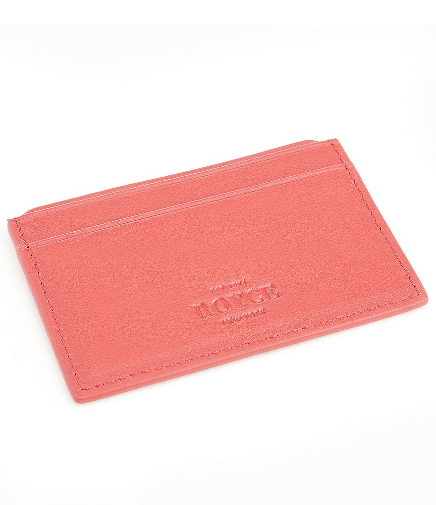 ROYCE New York RFID Executive Slim Credit Card Case