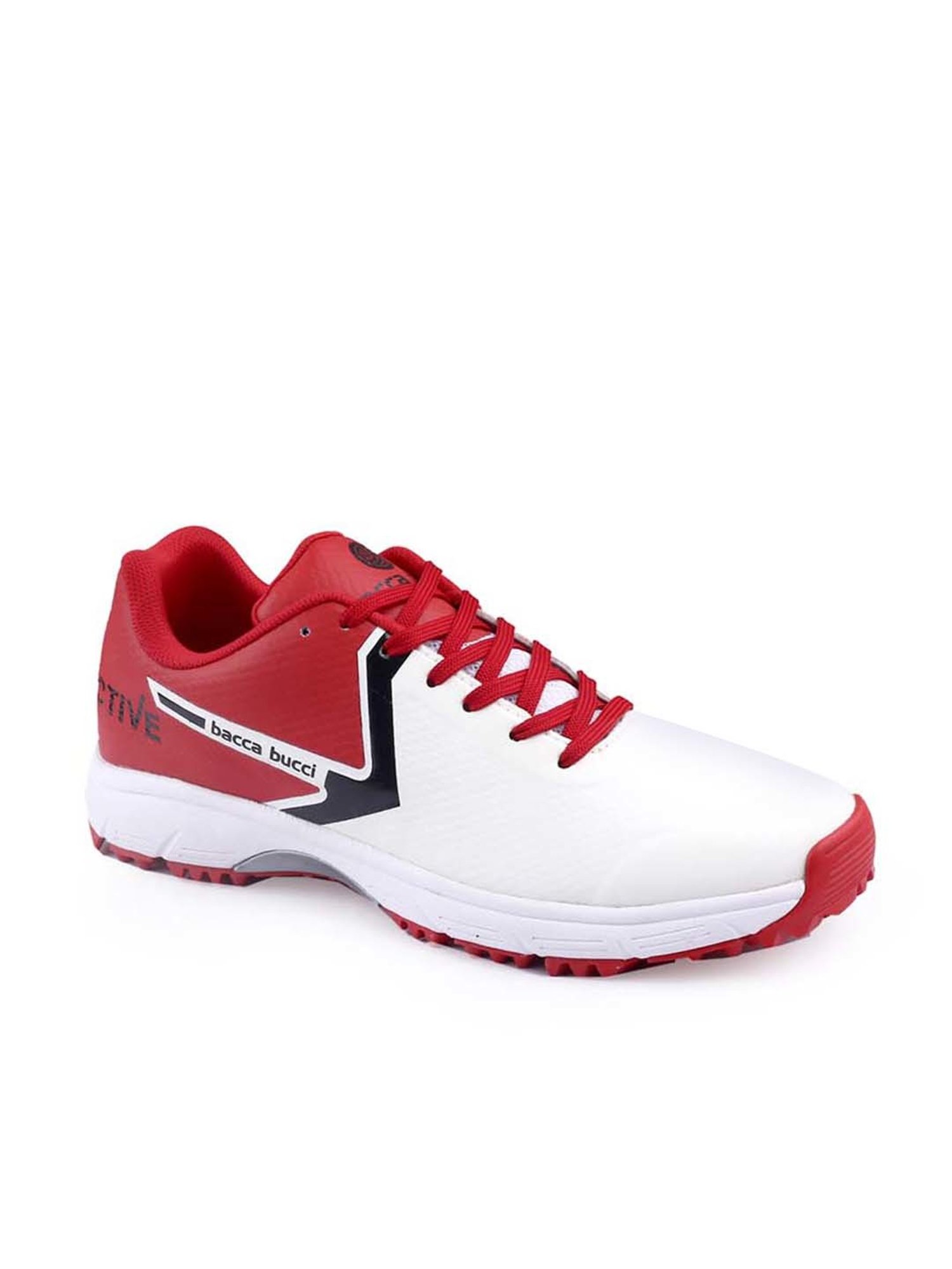 Bacca Bucci Men's CENTURION GLIDE Red Cricket Shoes