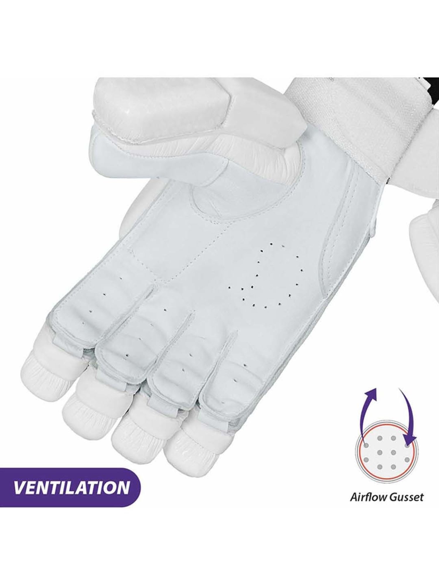 DSC Cricket Krunch 7.0 Batting Gloves Size - Mens