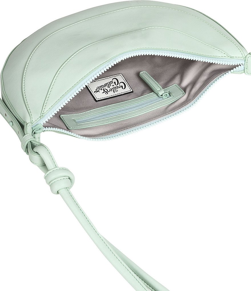 COACH Originals Swinger Nylon and Pebble Leather Shoulder Bag