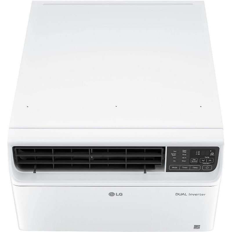 LG Electronics Energy Star 9,500 BTU 115V Dual Inverter Window Air Conditioner LW1019IVSM with Wi-Fi Control