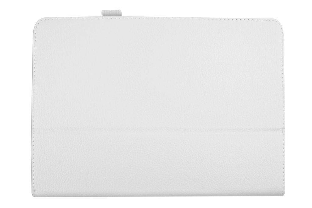 Hellfire Trading Magnetic PU Leather Case for Samsung Galaxy Tab 4 10.1" T530 - White