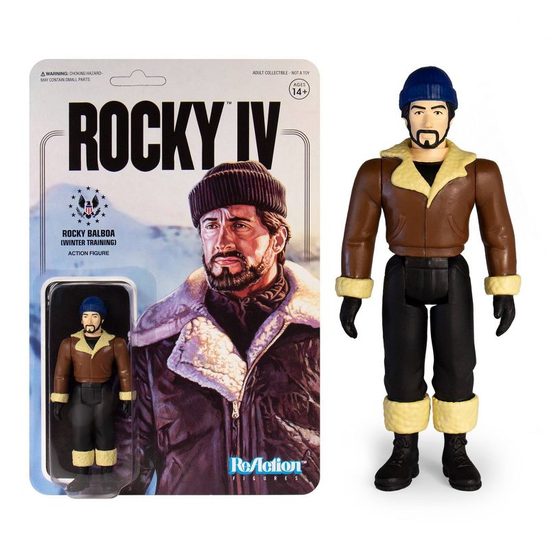 Super7 ReAction Figure - Rocky - Rocky Balboa Winter Training