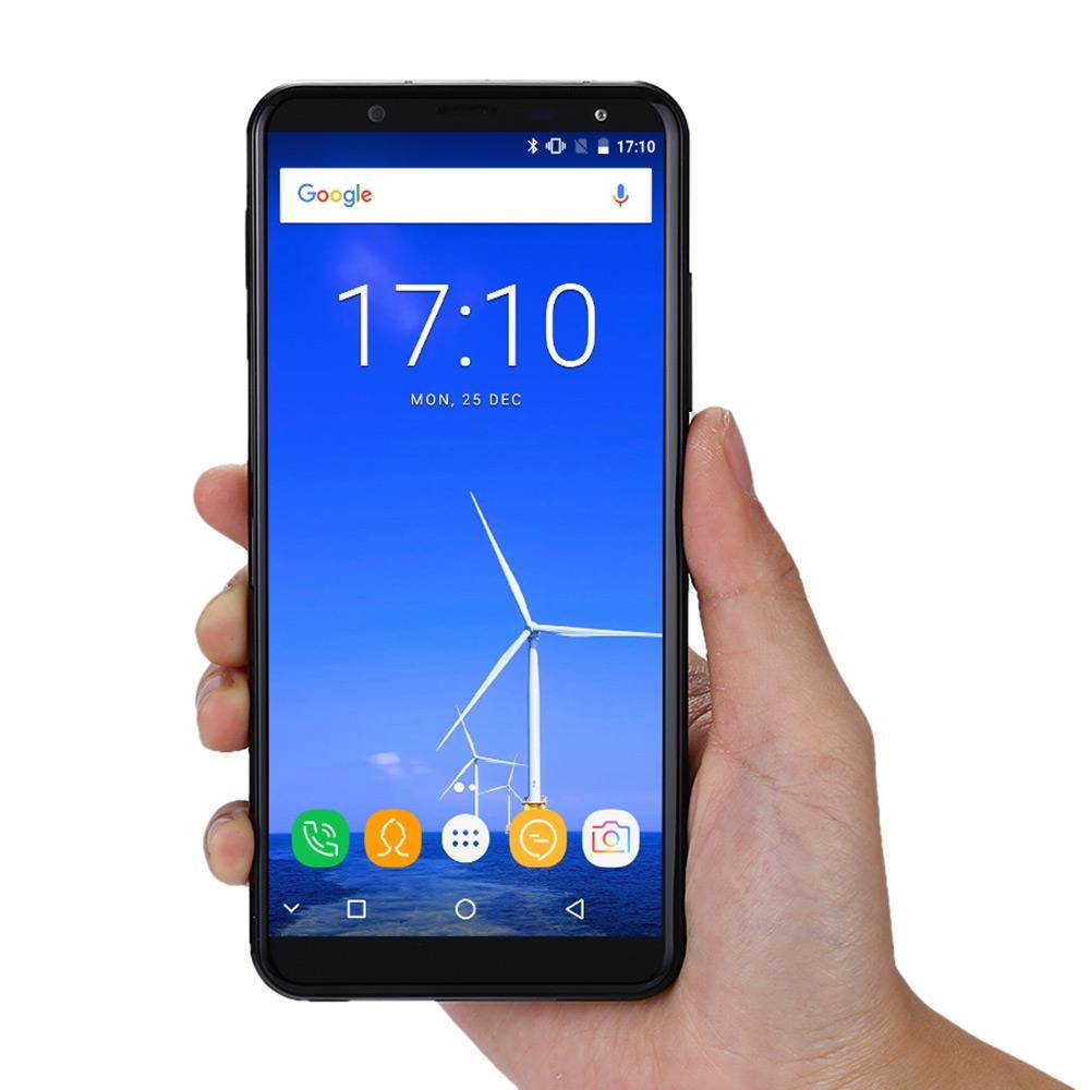 Unlocked Cell Phone OUKITEL K5000 4G Phablet Android 7.0 5.7 inch MTK6750T Octa Core 1.5GHz 4GB RAM 64GB ROM 16.0MP Rear Camera Fingerprint Scanner