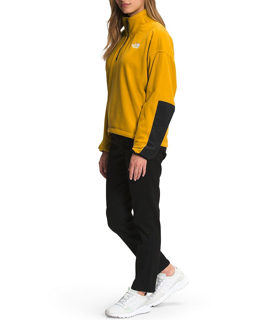 The North Face TKA Kataka Glacier Fleece Funnel Neck Quarter Zip Long Drop Shoulder Sleeve Oversized-Relaxed Fit Jacket