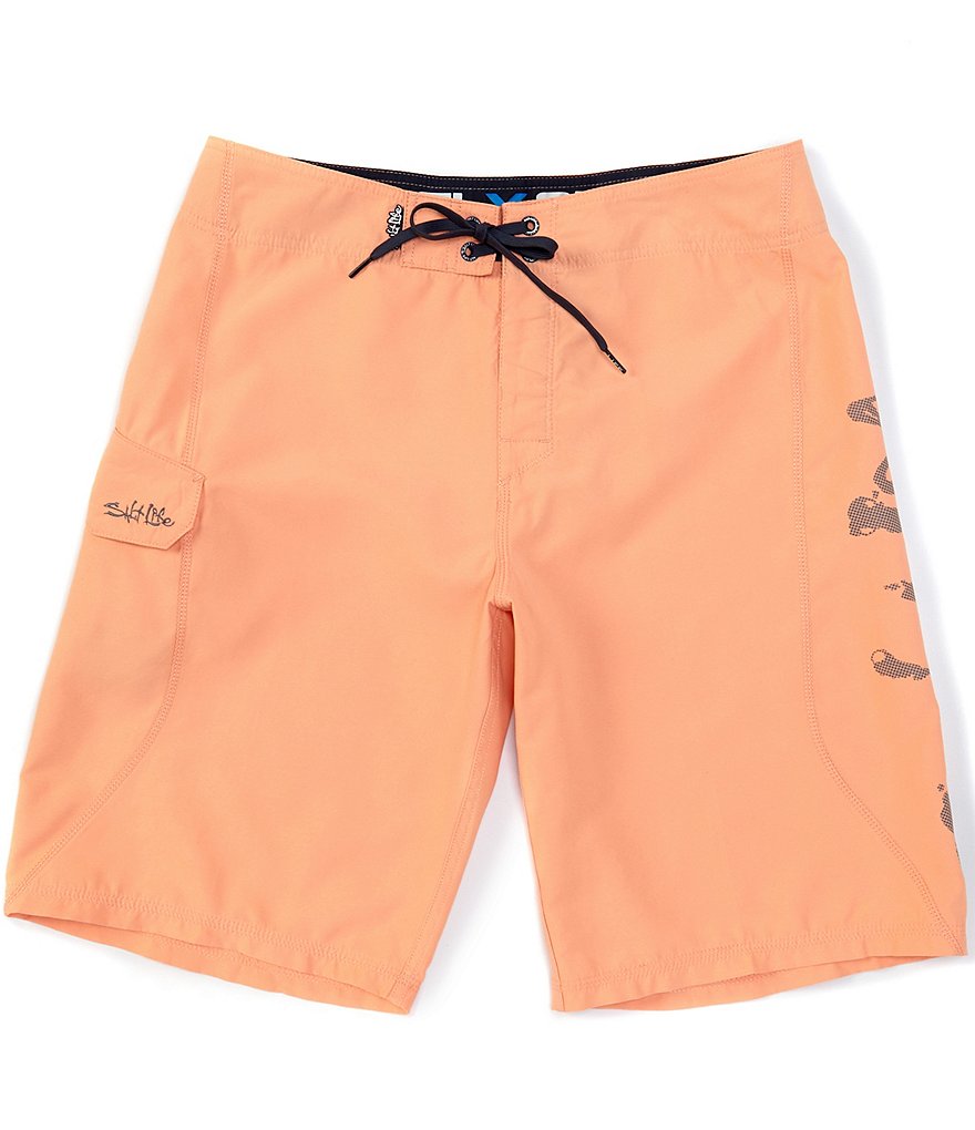 Salt Life Stealth Bomberz 22#double; Outseam Board Shorts