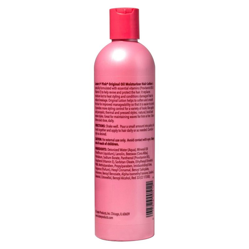 Luster's Pink Moisturizer Hair Lotion Original - 12oz