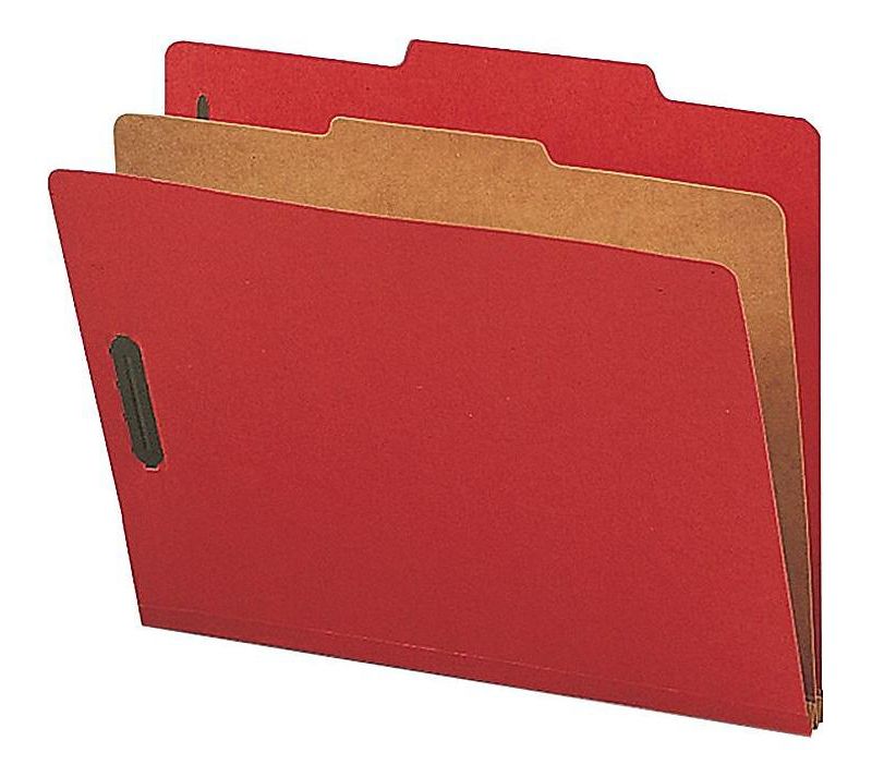 Nature Saver Classification Folders 2"Exp. 1 Dvdr Letter 10/BX BRD SP17201