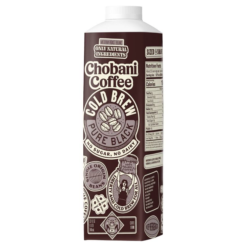 Chobani Black Cold Brew Coffee - 32 fl oz