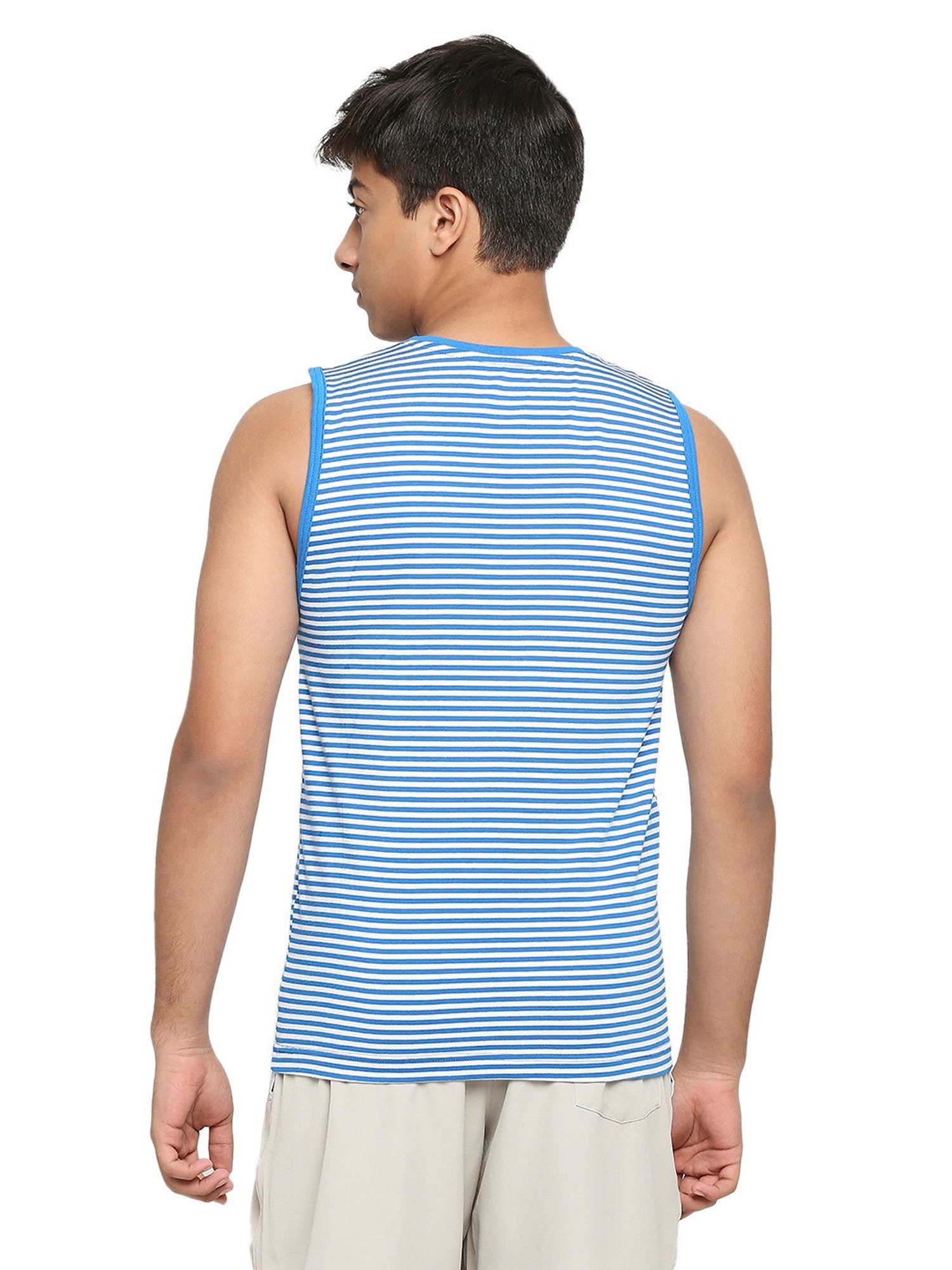 Dollar Bigboss Boys Multicolor Solid Vest (Pack Of 3)