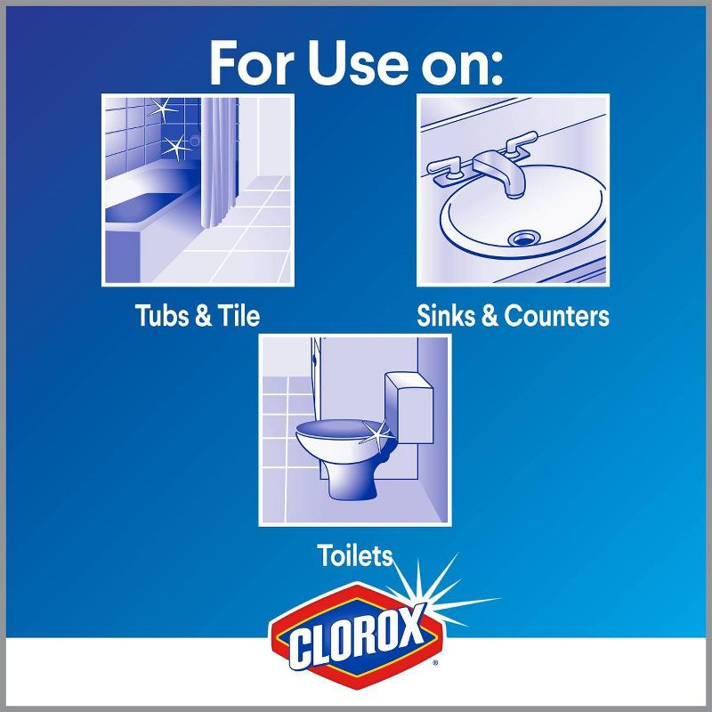 Clorox Bathroom Foamer with Bleach Spray Bottle Original - 30oz