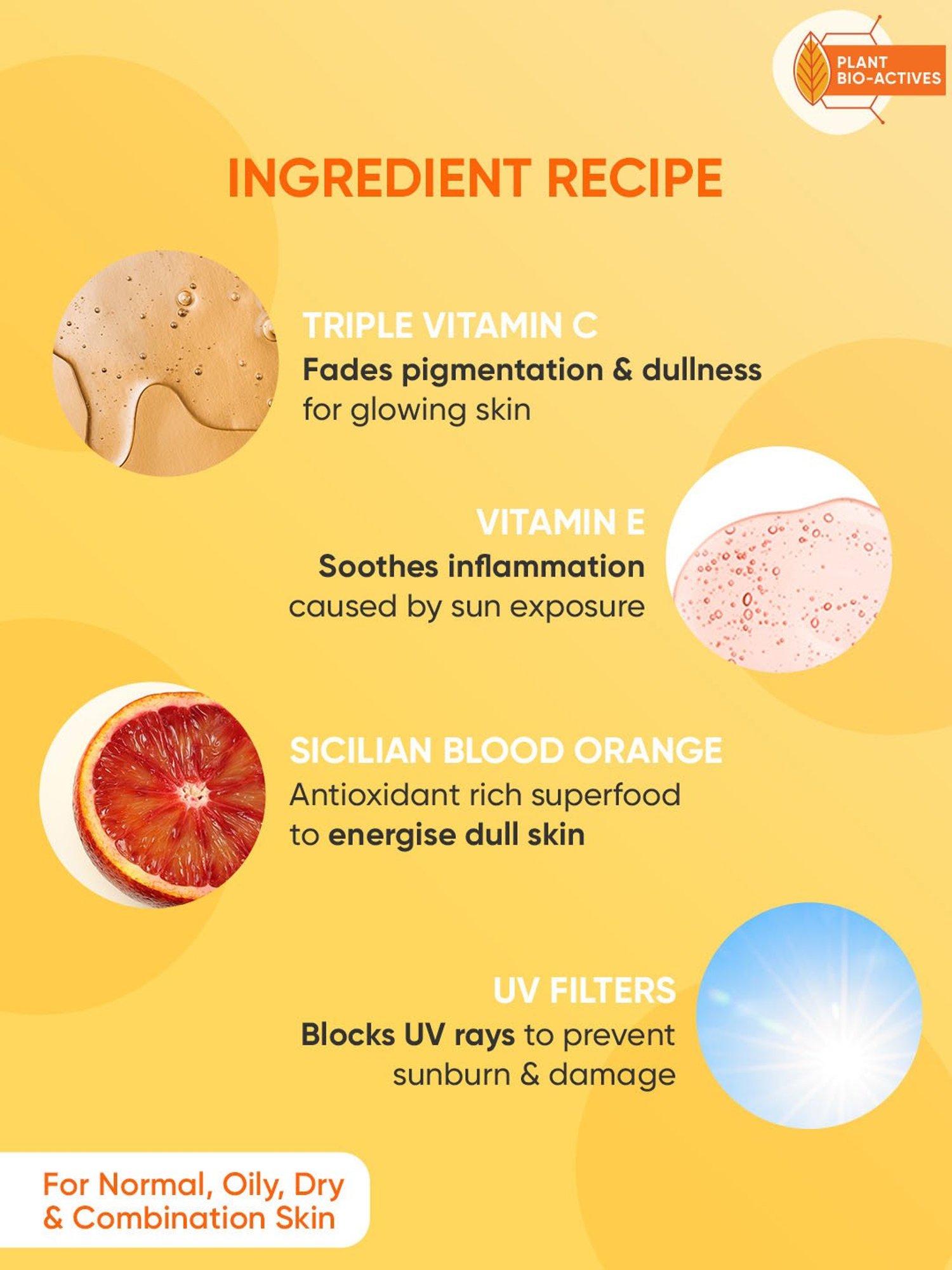 Dot & Key Vitamin C + E Super Bright Sunscreen SPF 50 PA+++ - 50 gm
