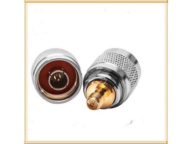 50 PCs antenna adapter    Male Plug to RP SMA male(hole ) Plug Straight RF Connector Adapter