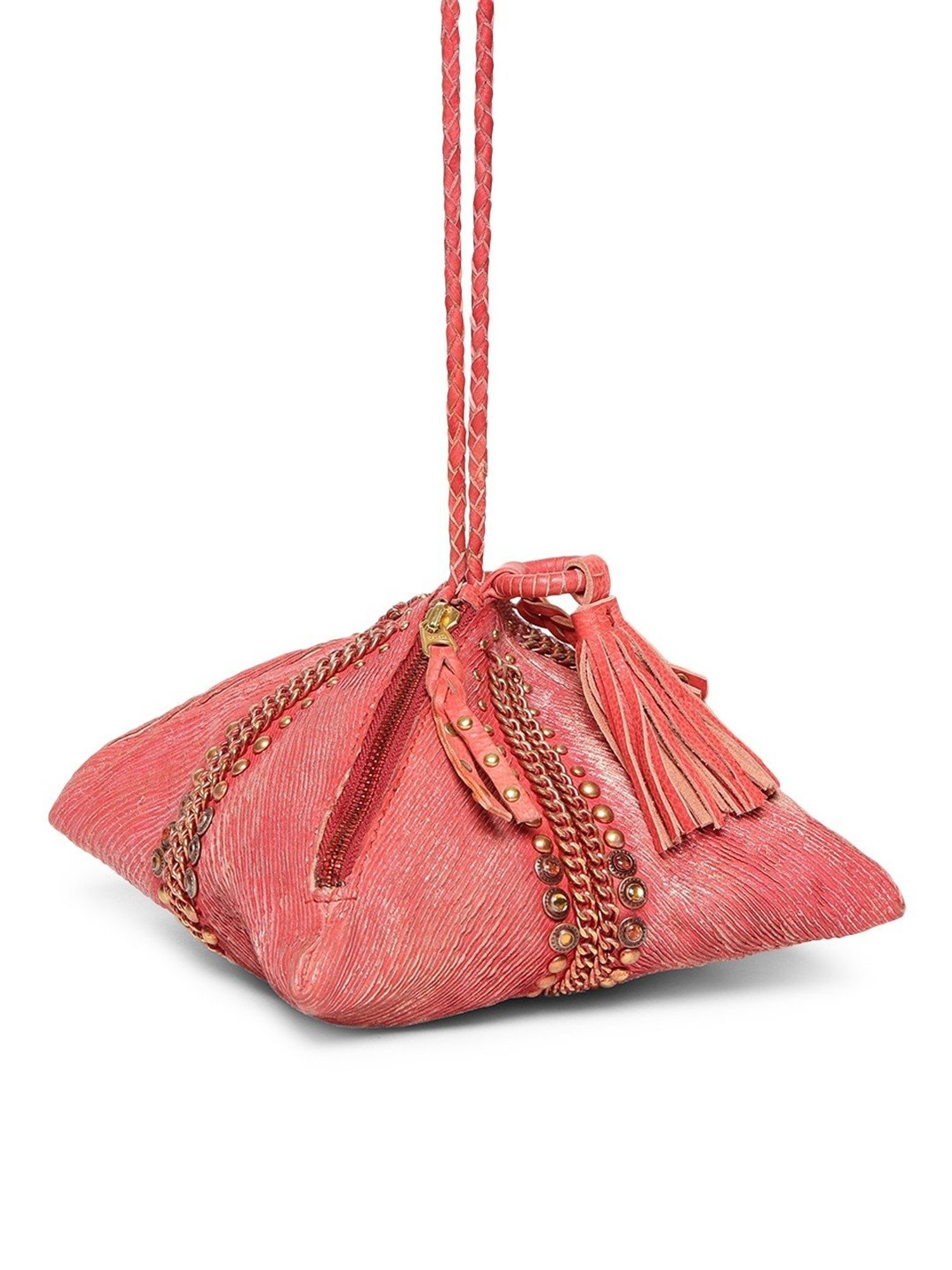 Call It Spring Silver Embellished Potli