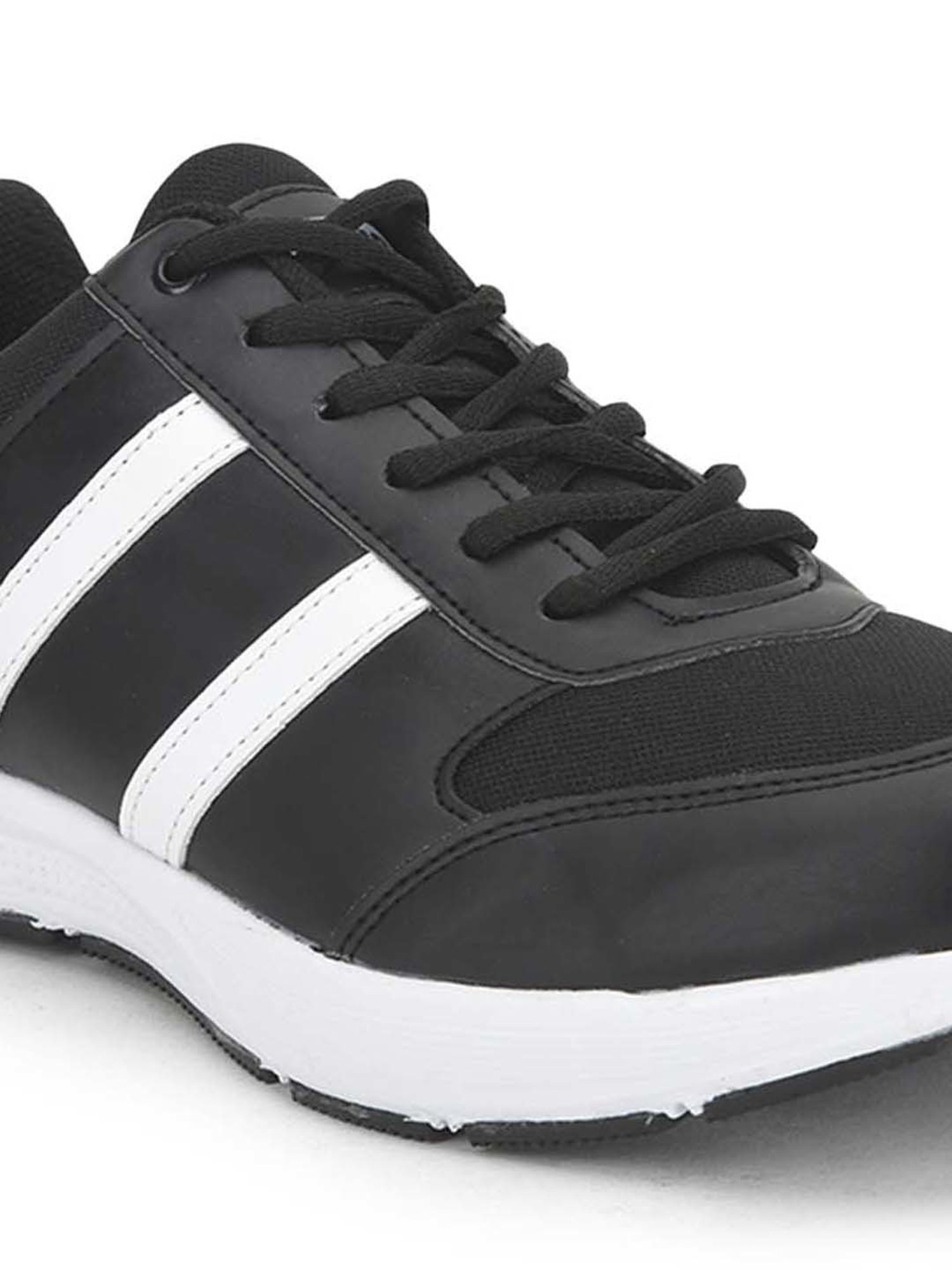 Force 10 by Liberty Men's Black Running Shoes