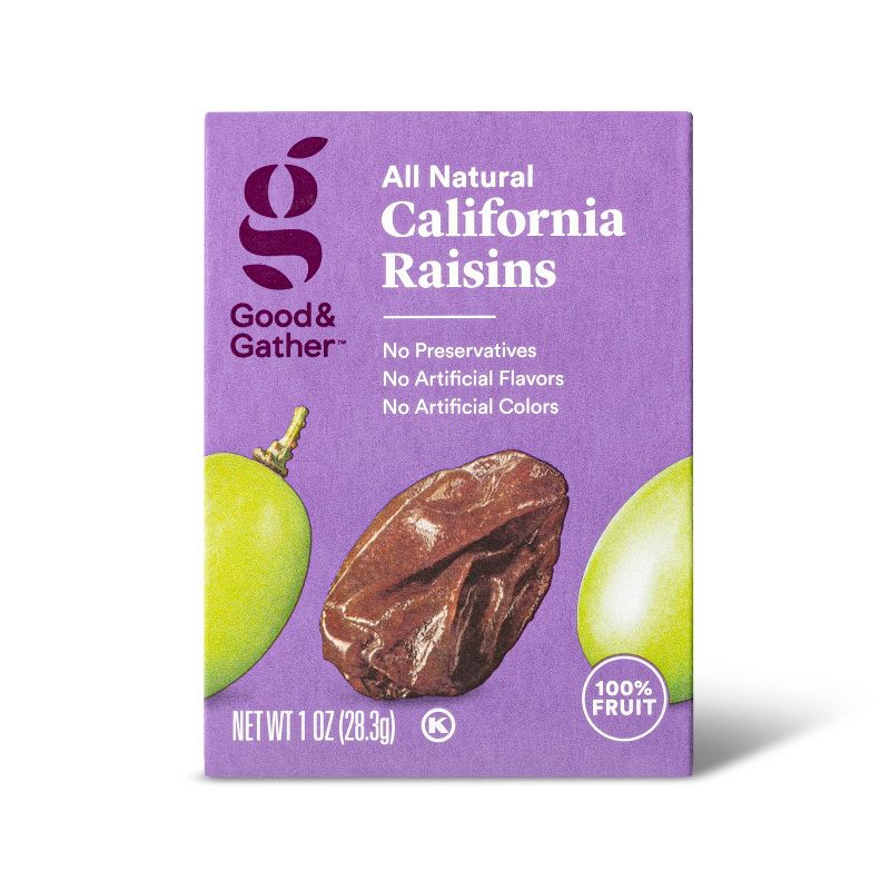 Raisins - 6ct/1oz - Good & Gather™