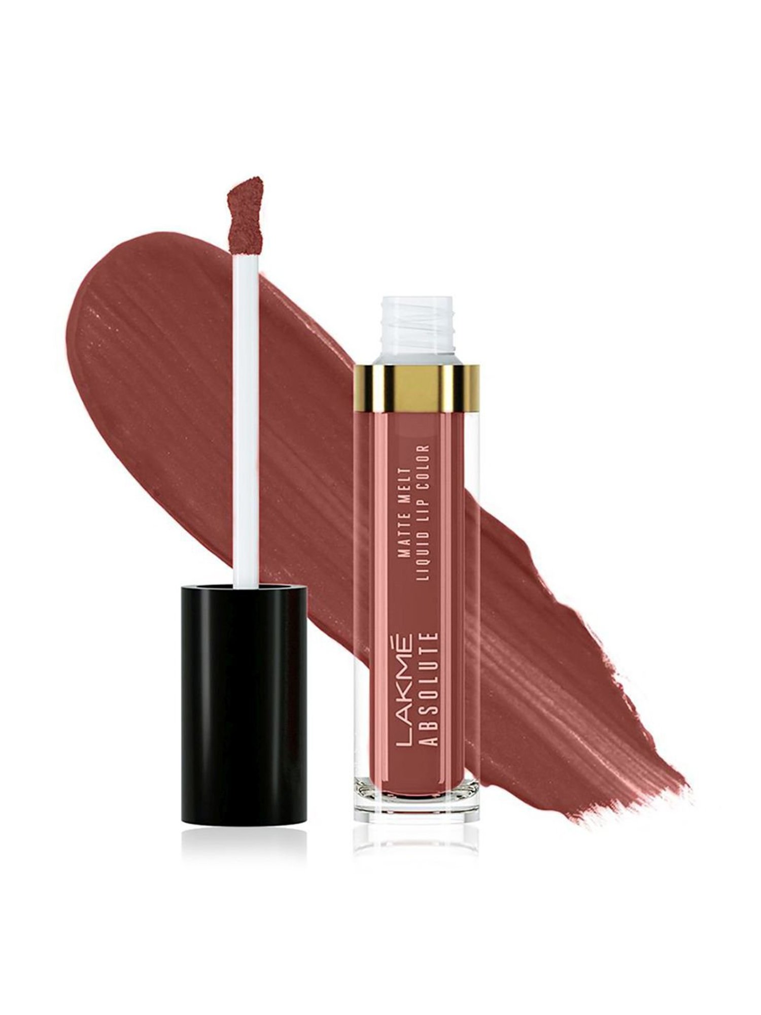 Lakme Absolute Matte Melt Liquid Lip Color Brown Tan - 6 ml