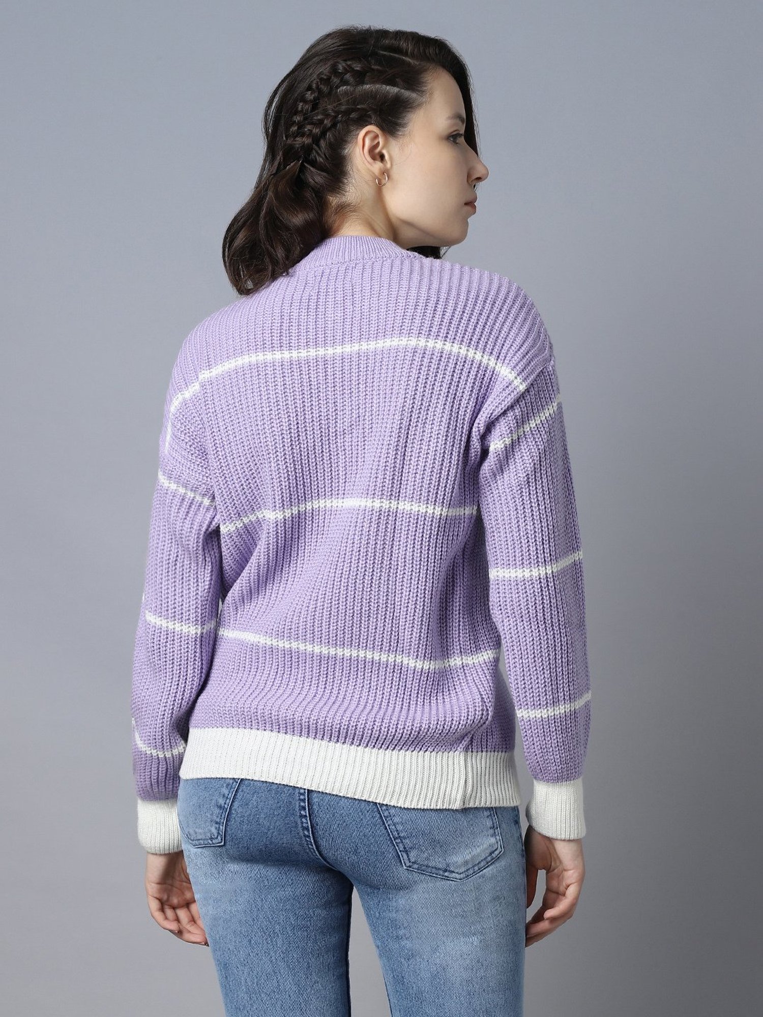 High Star Multicolor Striped Sweater