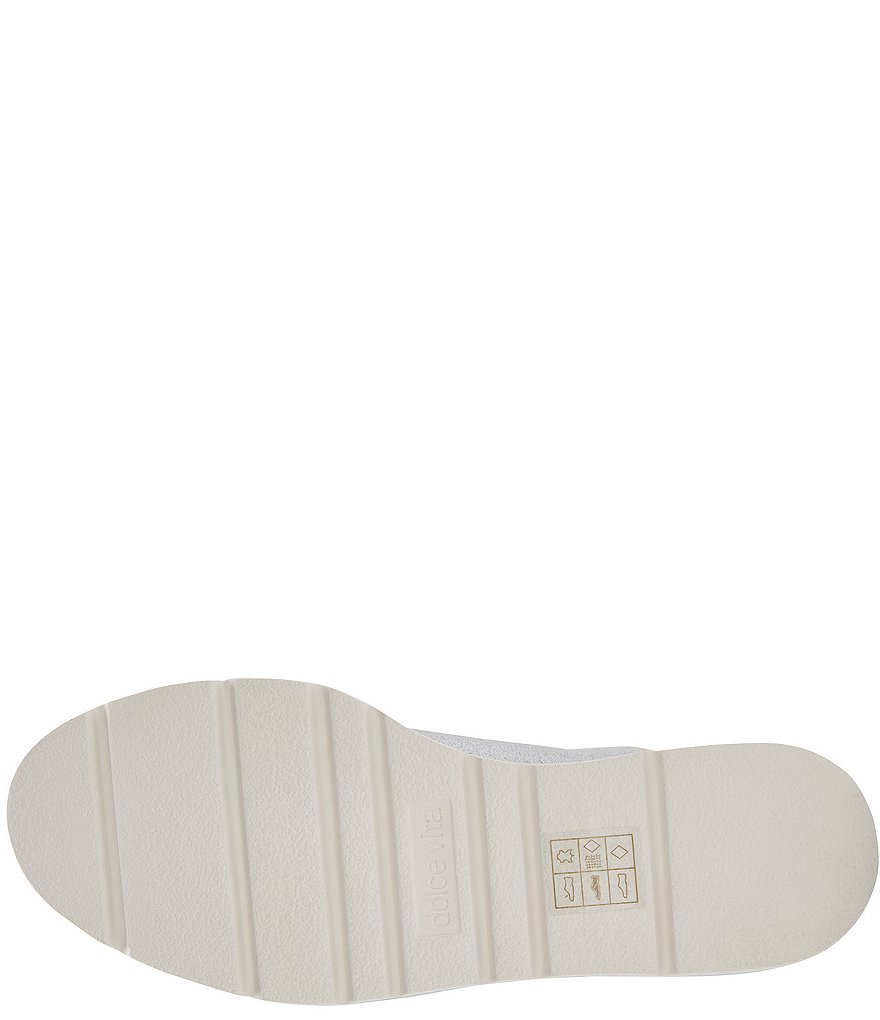 Dolce Vita Toyah Metallic Suede Platform Sneakers