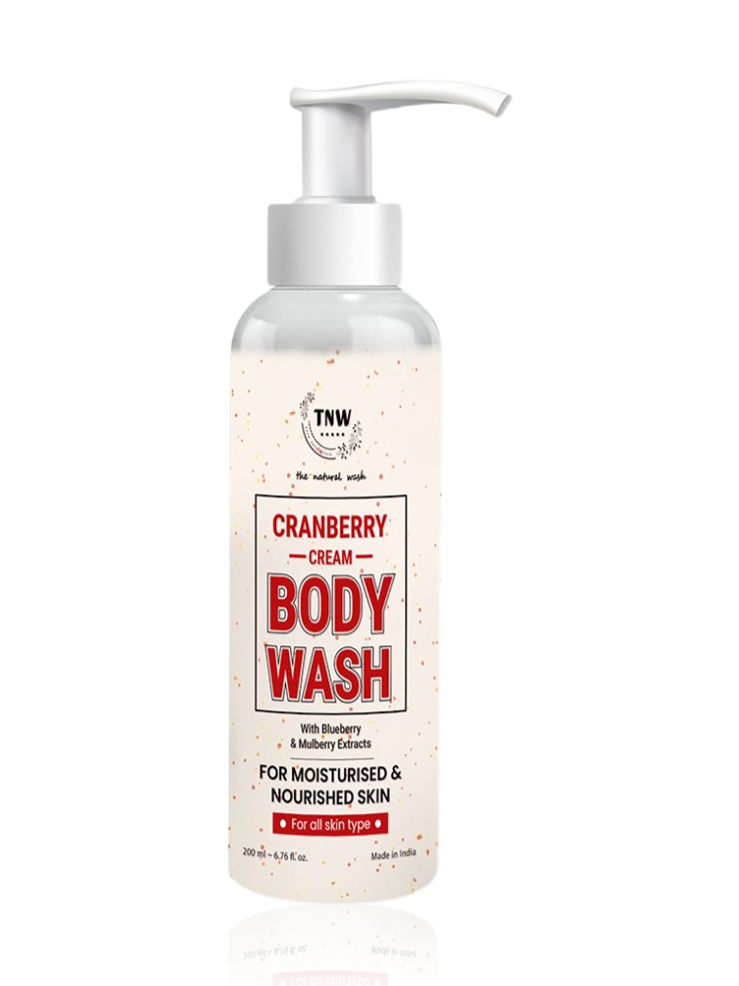 TNW-The Natural Wash Cranberry Cream Body Wash - 200 ml