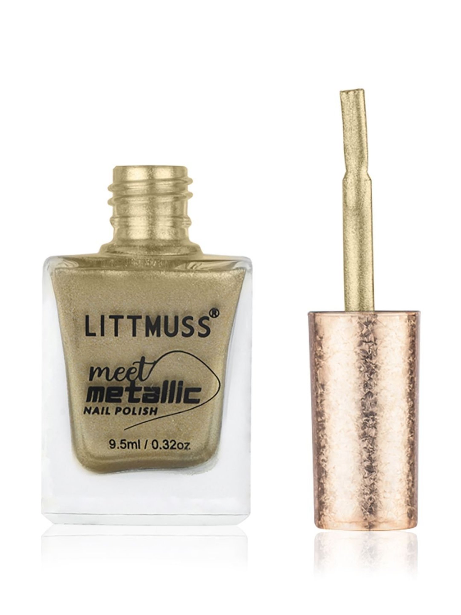 Littmuss Meet Metallic Nail Polish Moon Gold 062 - 9.5 ml