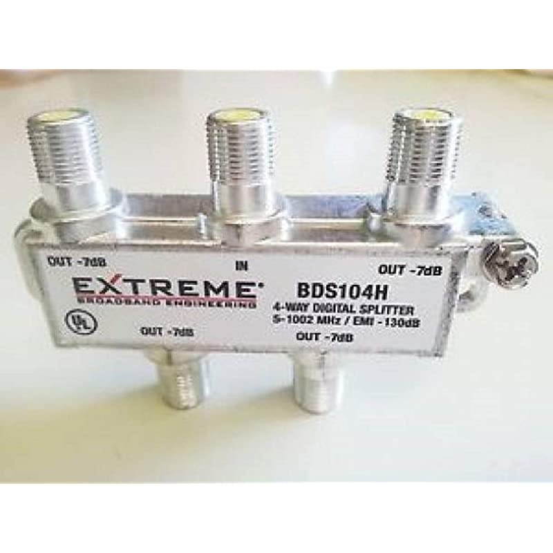BDS104H 4 Way HD Digital High Performance Coax Cable Splitter