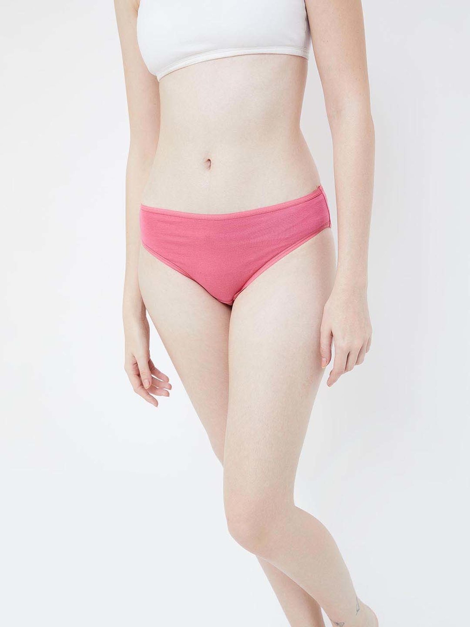 Ginger by Lifestyle Pink & Black Printed Hipster Panties - Pack of 3