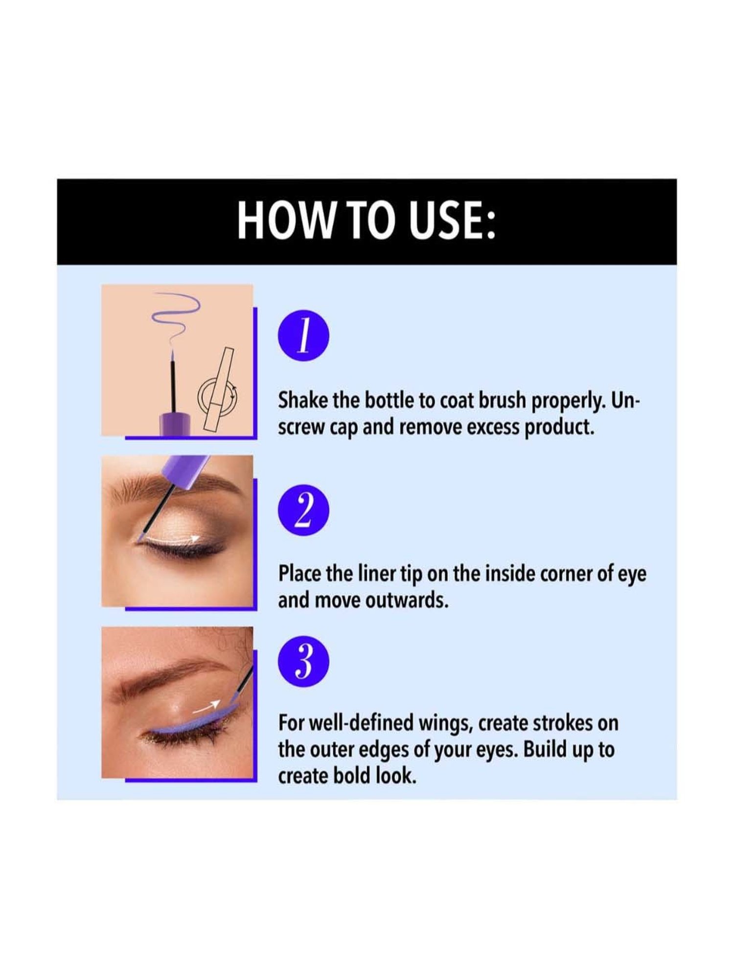 KINDED Liquid Eye Liner Golden Glaze & Greyish Silver Combo