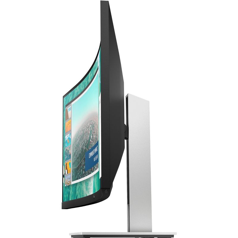 HP E344c 34" WQHD Curved Screen LED LCD Monitor - 21:9 - Vertical Alignment (VA) - 3440 x 1440 - 400 Nit Typical - 16 ms GTG - 60 Hz Refresh Rate