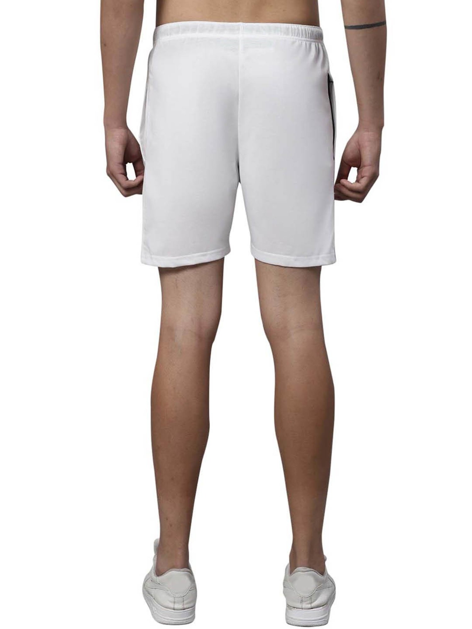 Vimal Jonney White Regular Fit Shorts
